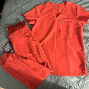 Figs sunset orange set